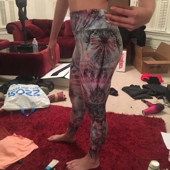 Epic Spiritual Yoga Pants w/ Elephants - Picture 4 of 8